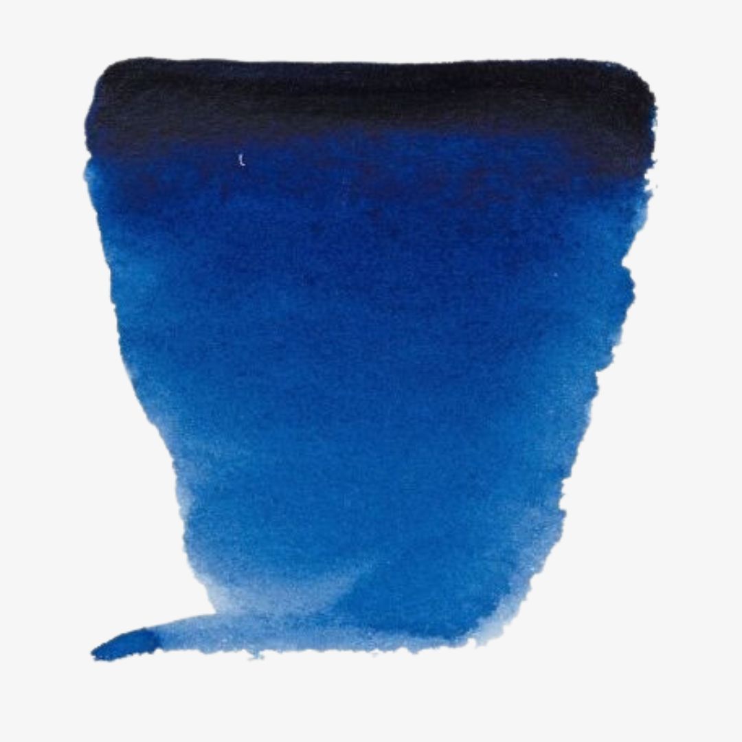 Prussian blue akvareltube, Van Gogh akvarelmaling