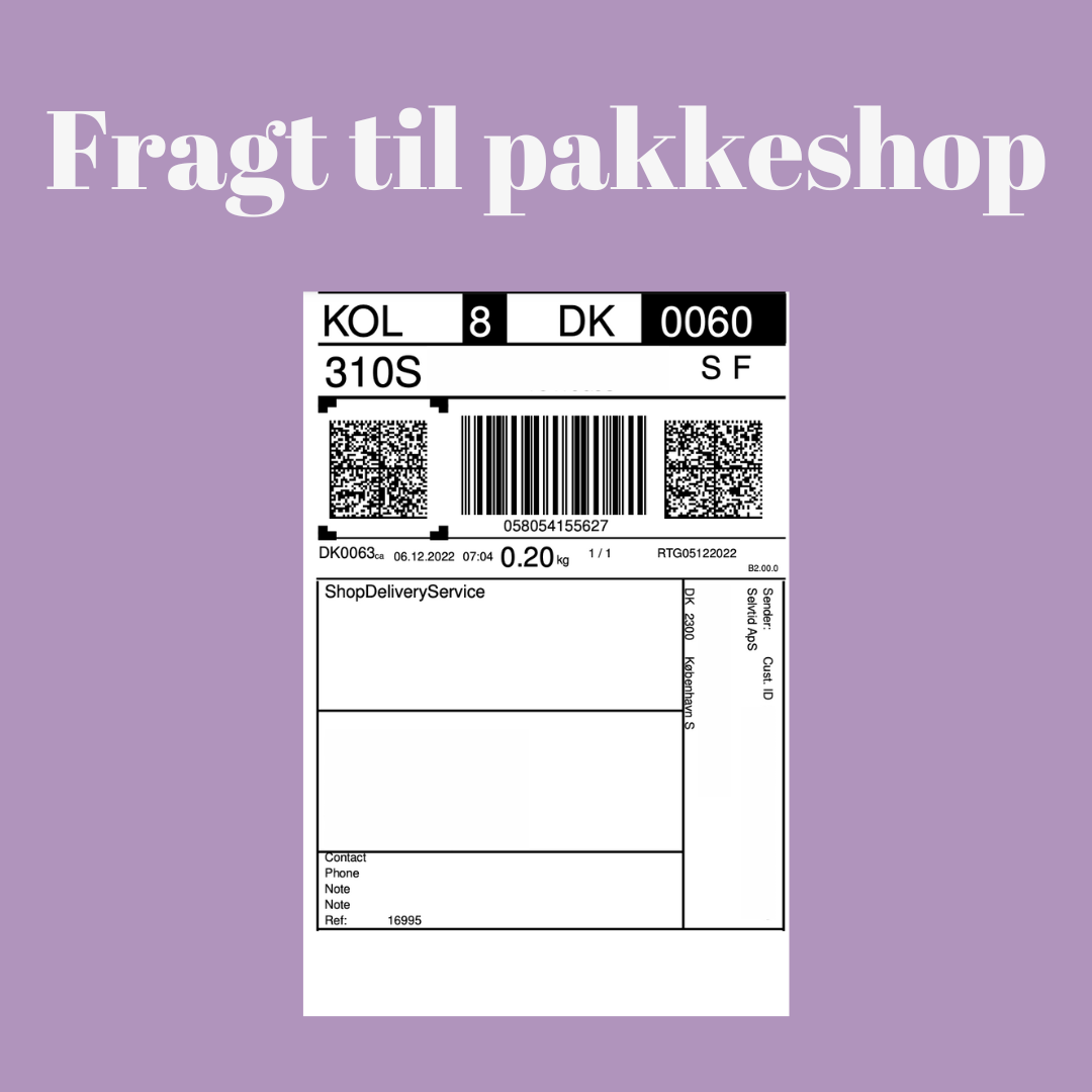 Fragt til pakkeshop