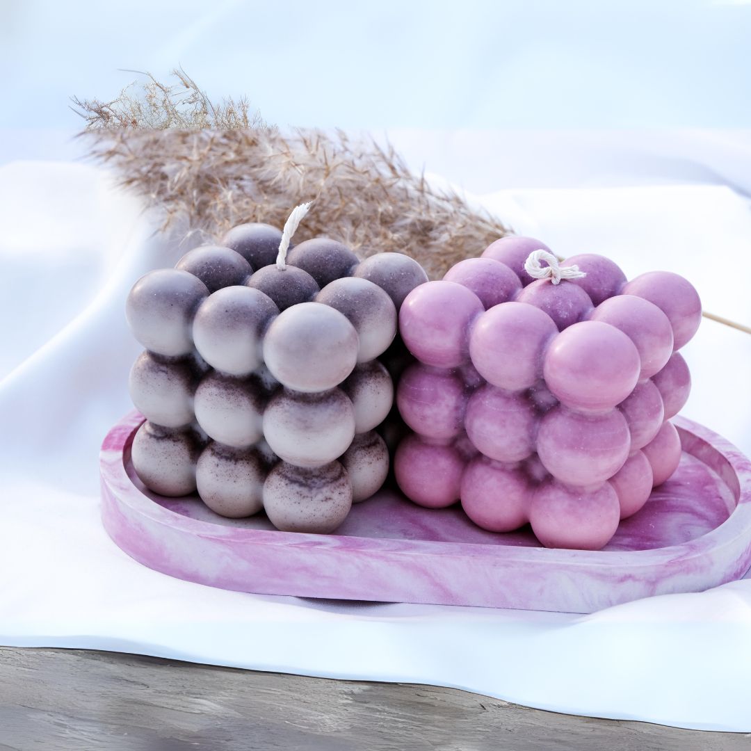 Bubble form - Støbeform til lys eller støbning