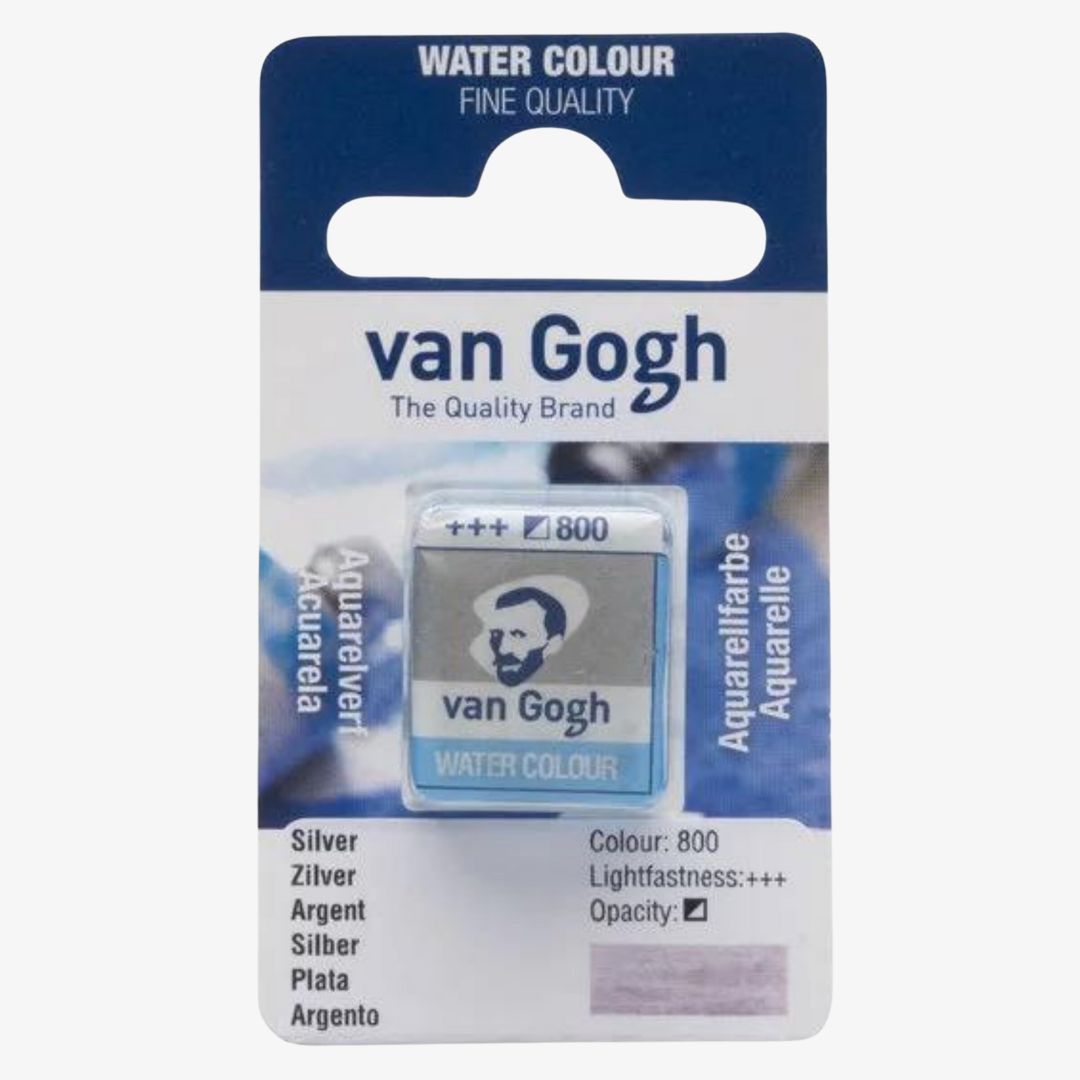 Silver half pan, Van Gogh