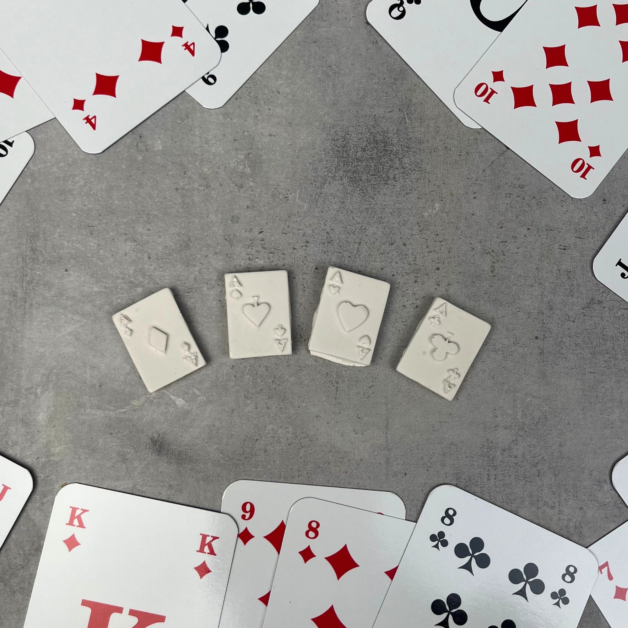 Spillekort - Støbeform