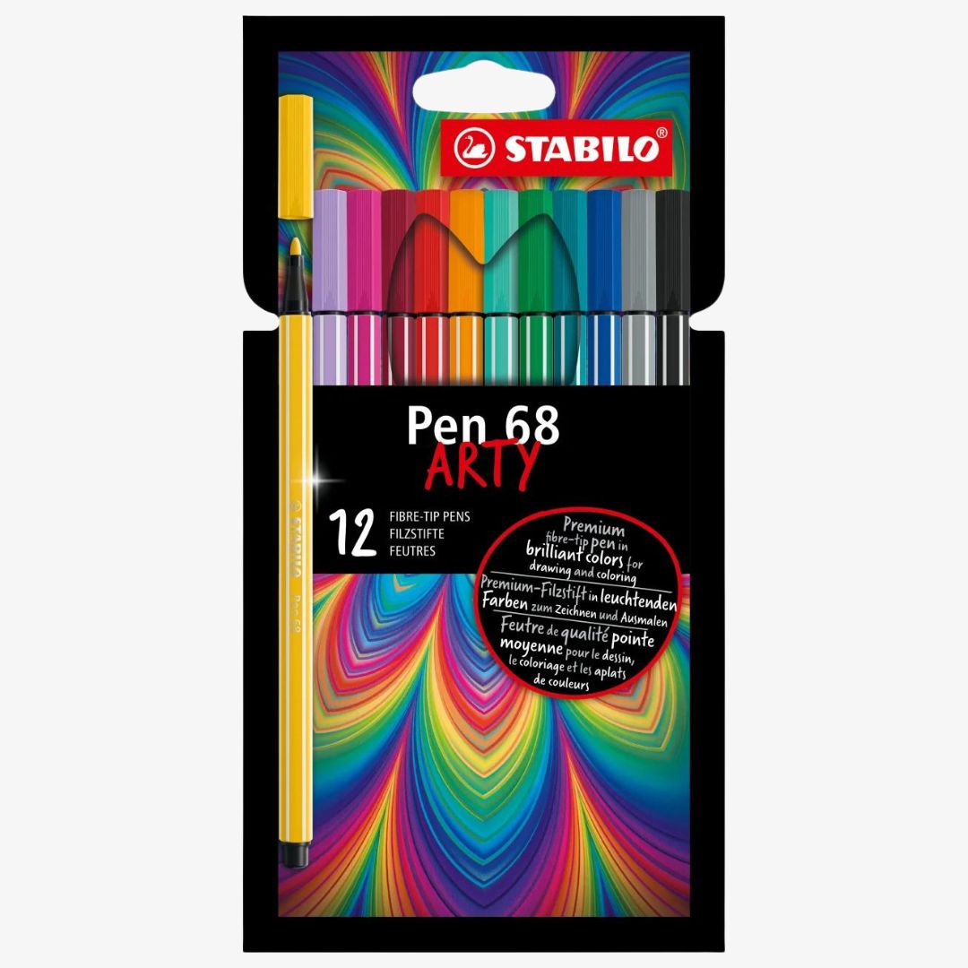 Stabilo Pen 68 Arty - 12 stks