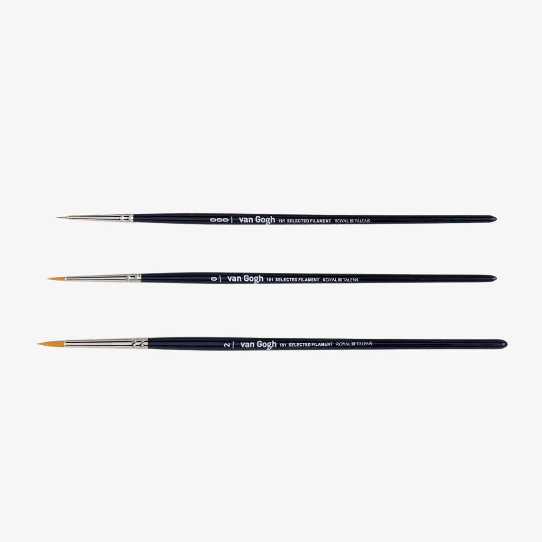 Str. 000-0-02 Van Gogh akvarelpensel serie 191