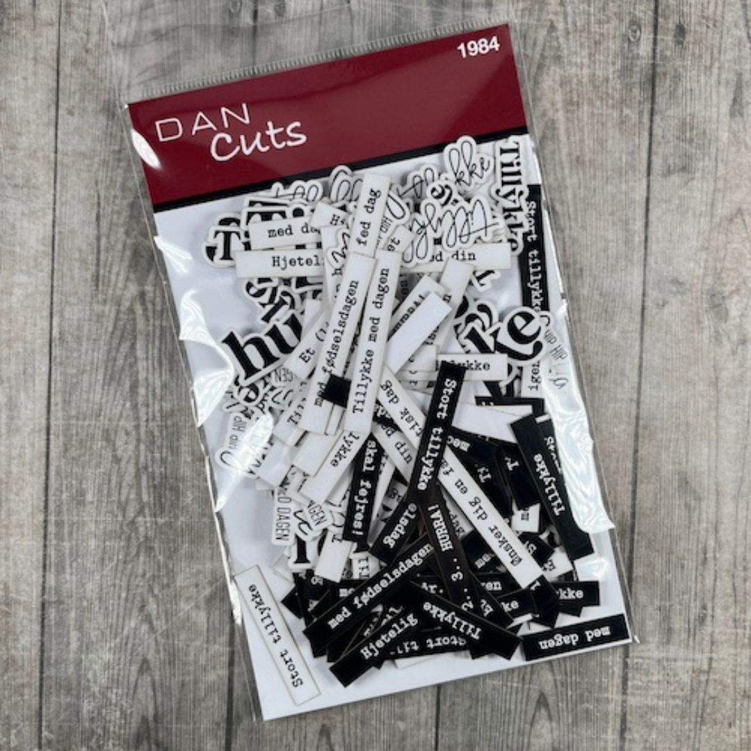 Dan Cuts - Tillykke Tekster (ca. 148 stk.)