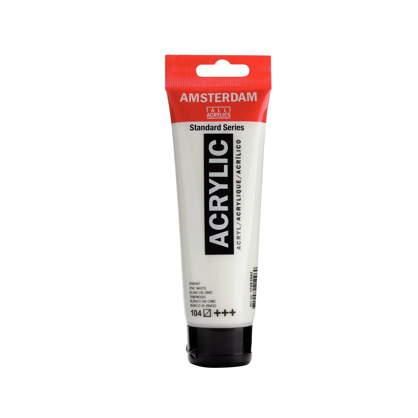 Hvid akrylmaling 120 ml - Amsterdam