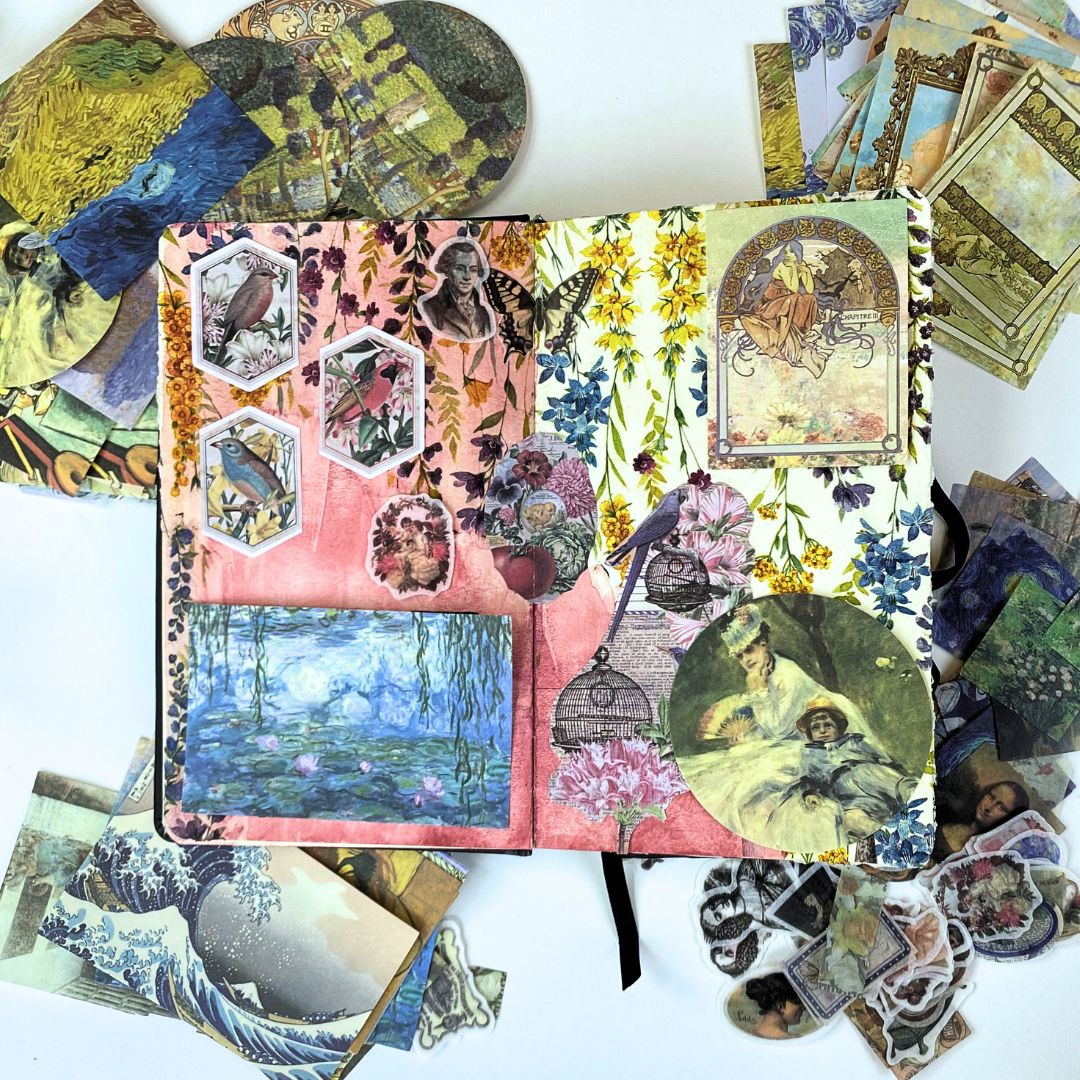 Scrapbook sæt - Berømte malerier