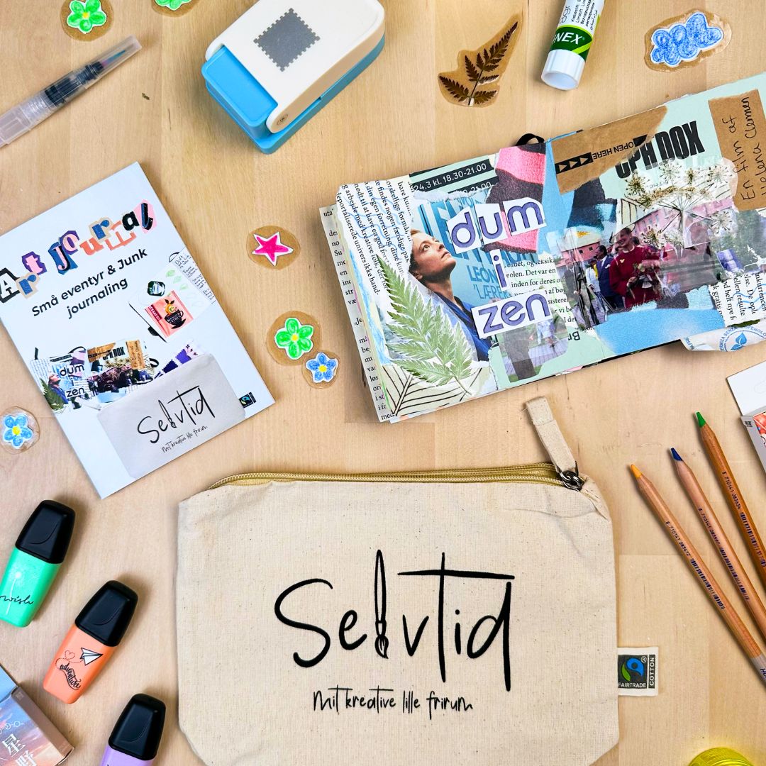 Art journal - Små eventyr & junk journaling