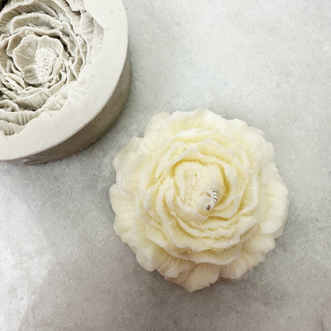 Pæon form - Støbeform til lys