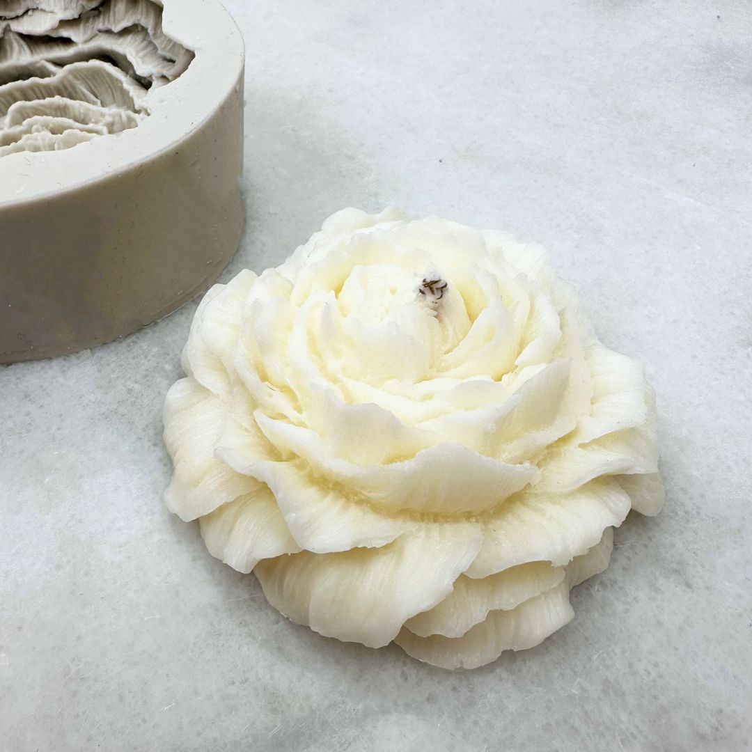 Pæon form - Støbeform til lys