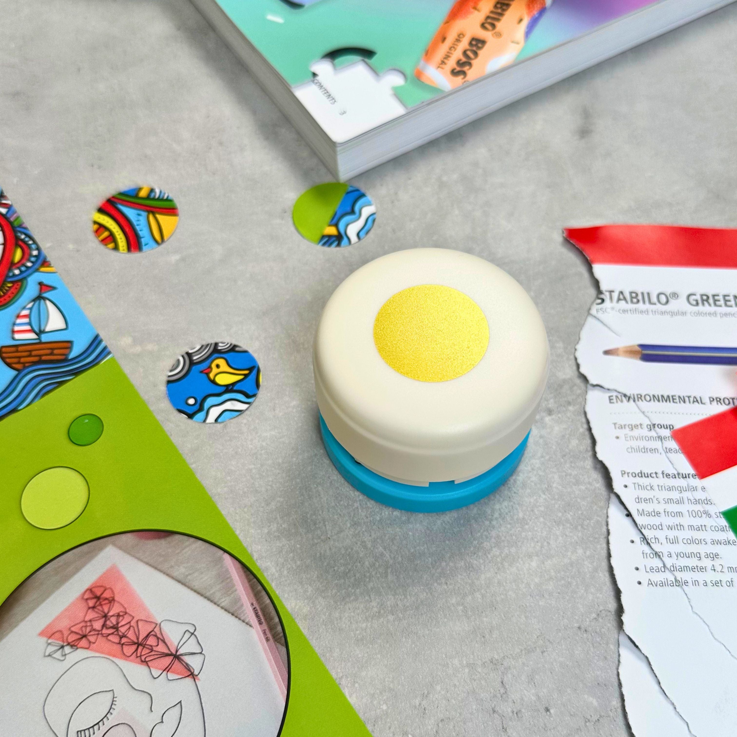 Cirkel stansejern / puncher (stor)