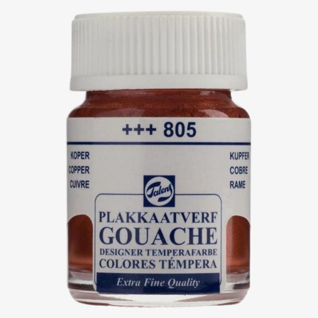 Copper gouache maling, 16 ml. Talens