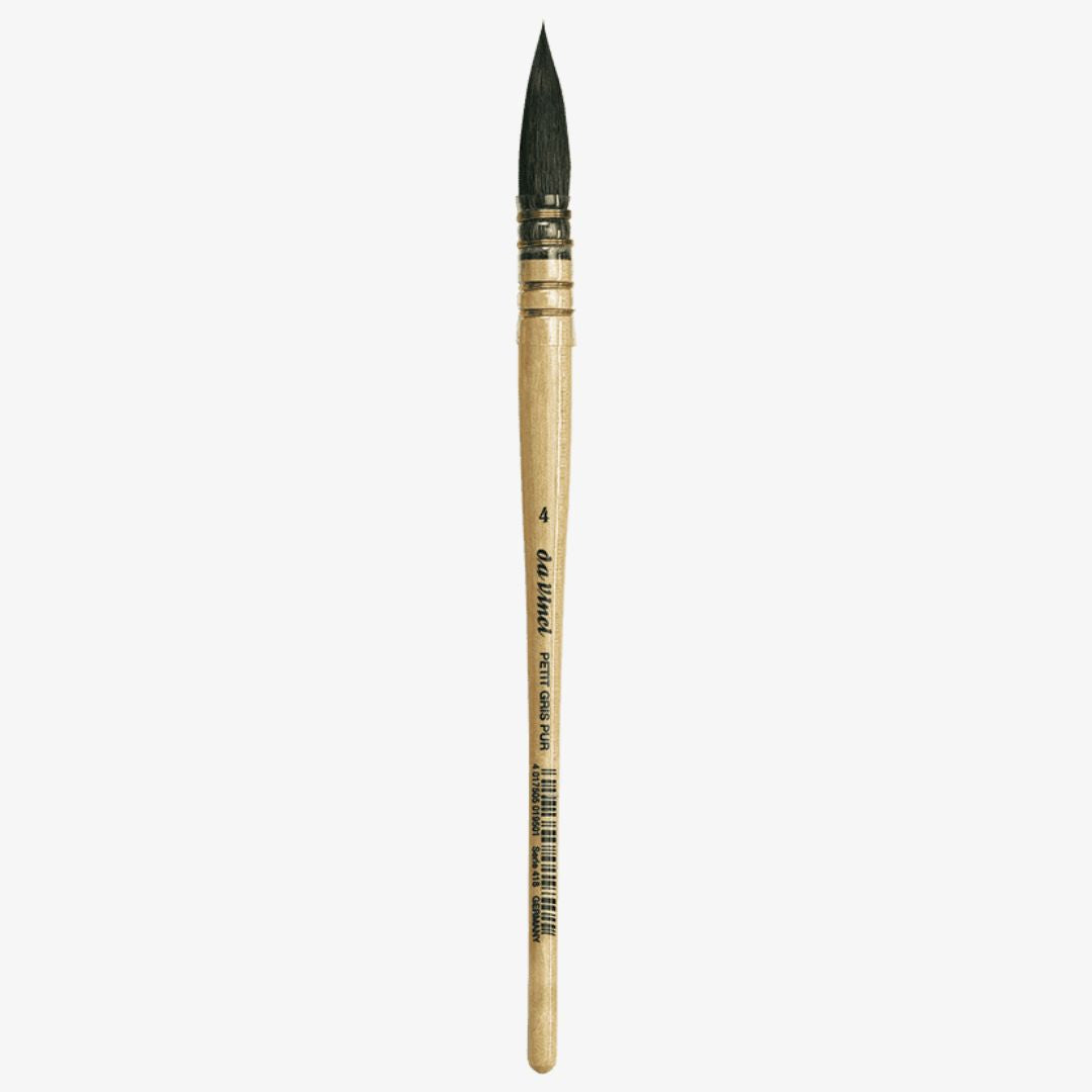 da Vinci akvarelpensel 418 Petit Gris Pur
