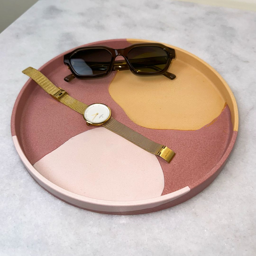 Stort rundt fad - støbeform