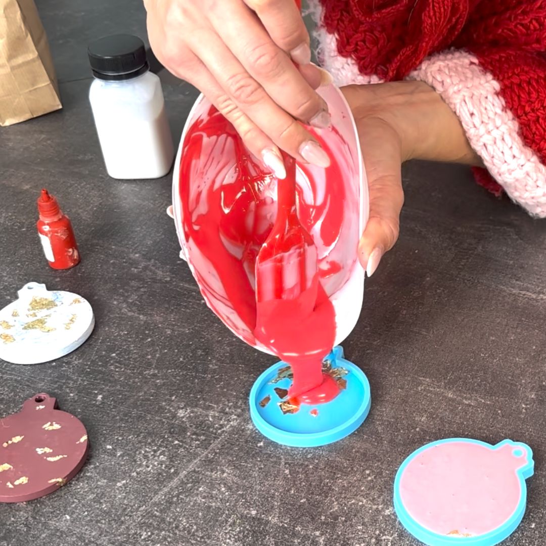 DIY julekugle kit - støbe