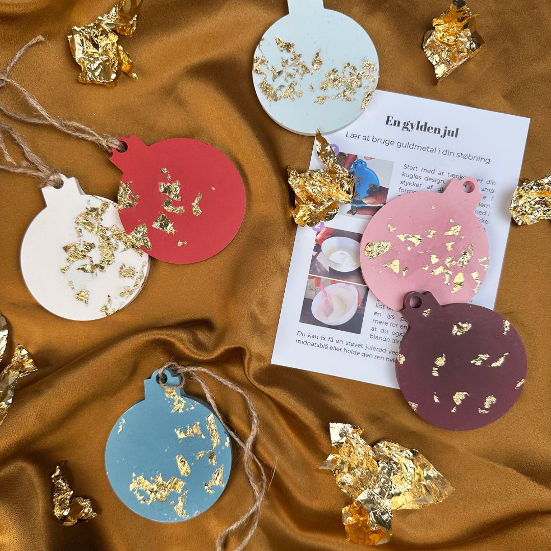 DIY julekugle kit - støbe