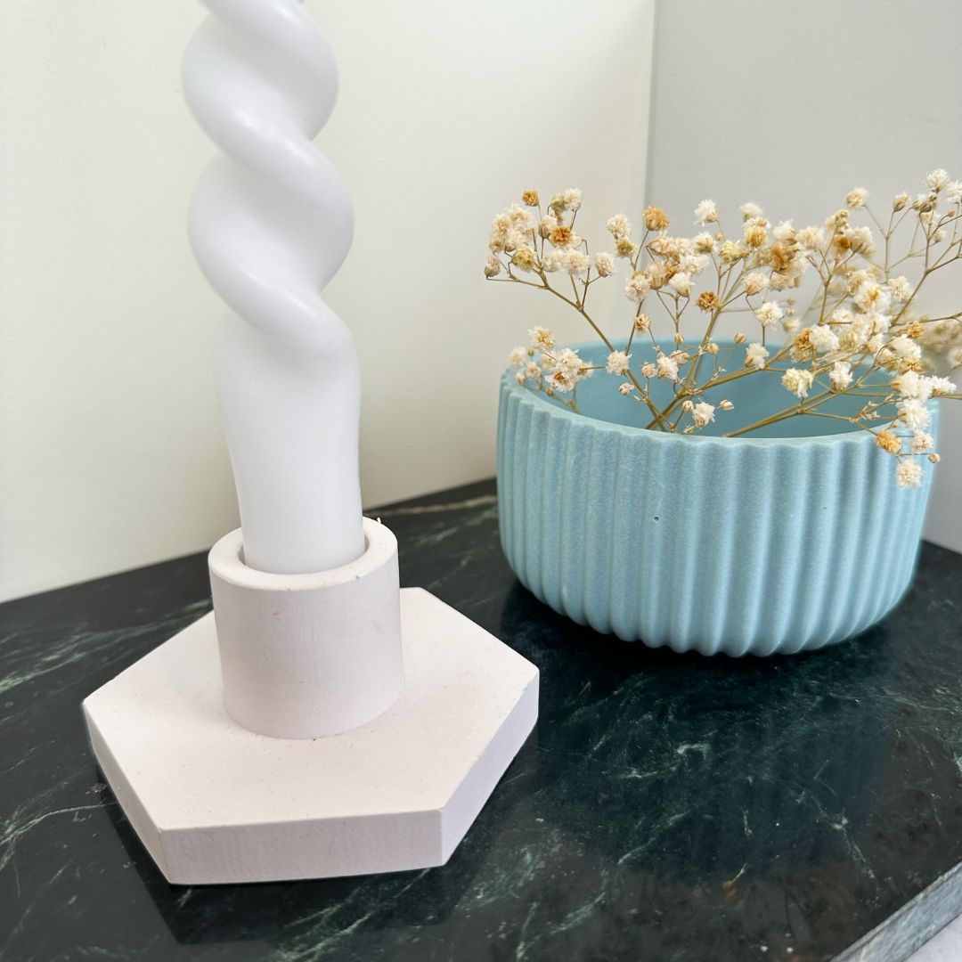 Lille skål med riller - Støbeform