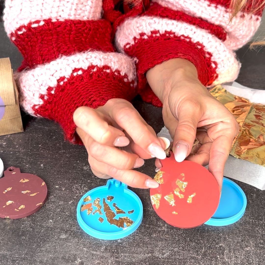 DIY julekugle kit - støbe