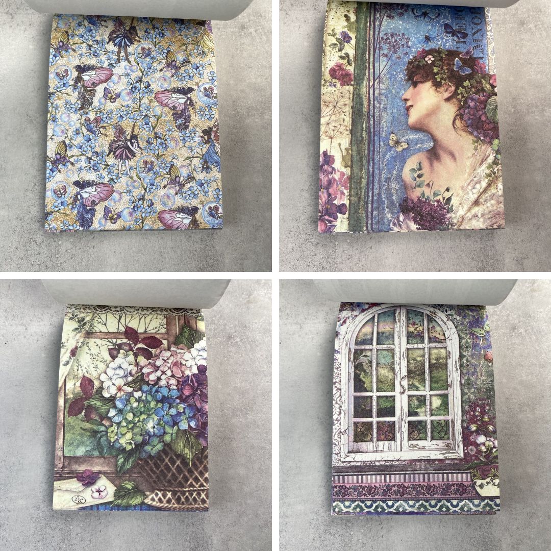 Designpapir i fransk vintage stil