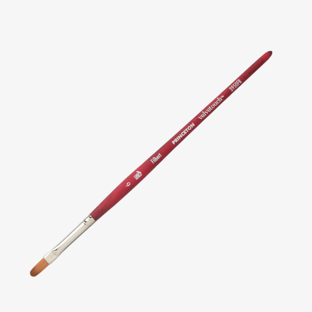 Princeton Velvetouch Filbert, str. 6 flad oval pensel