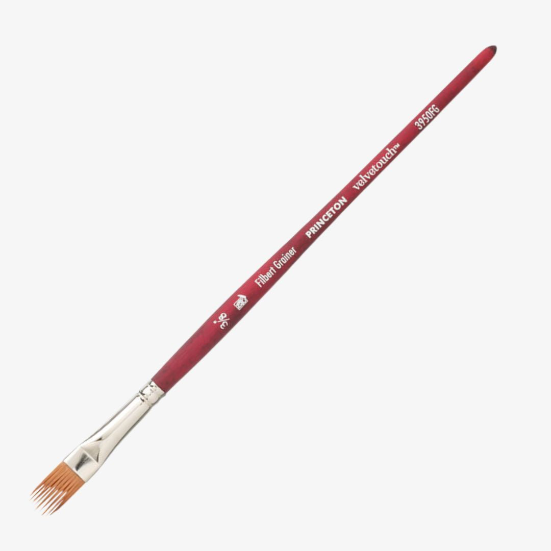 Princeton Velvetouch Filbert Grainer, str. 3/8"