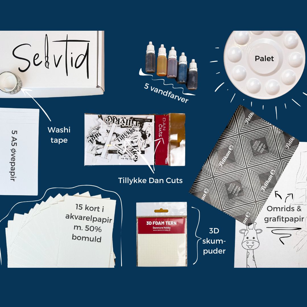 Klassiske kort boksen