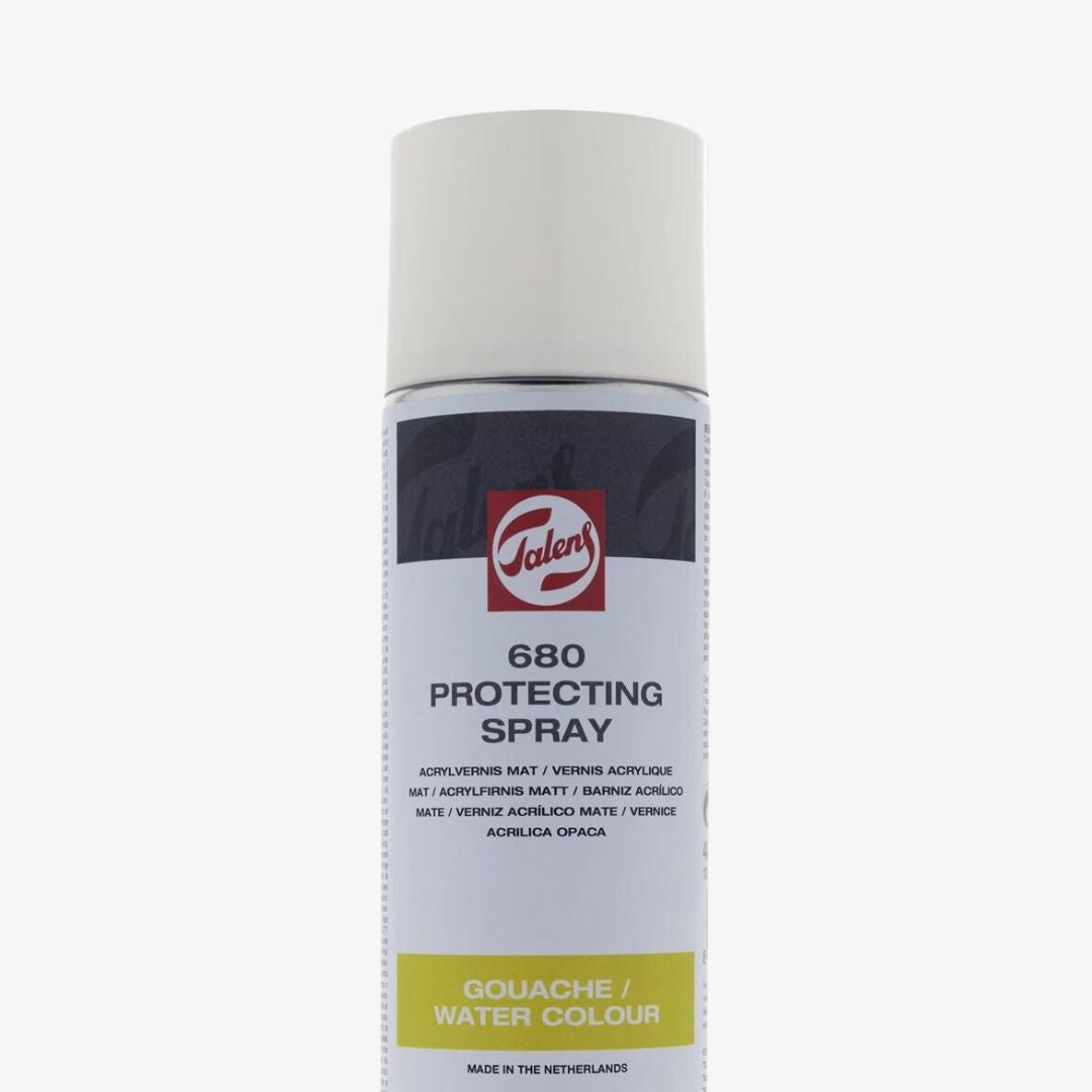Stor beskyttelsesspray til akvarelmalerier, Talens