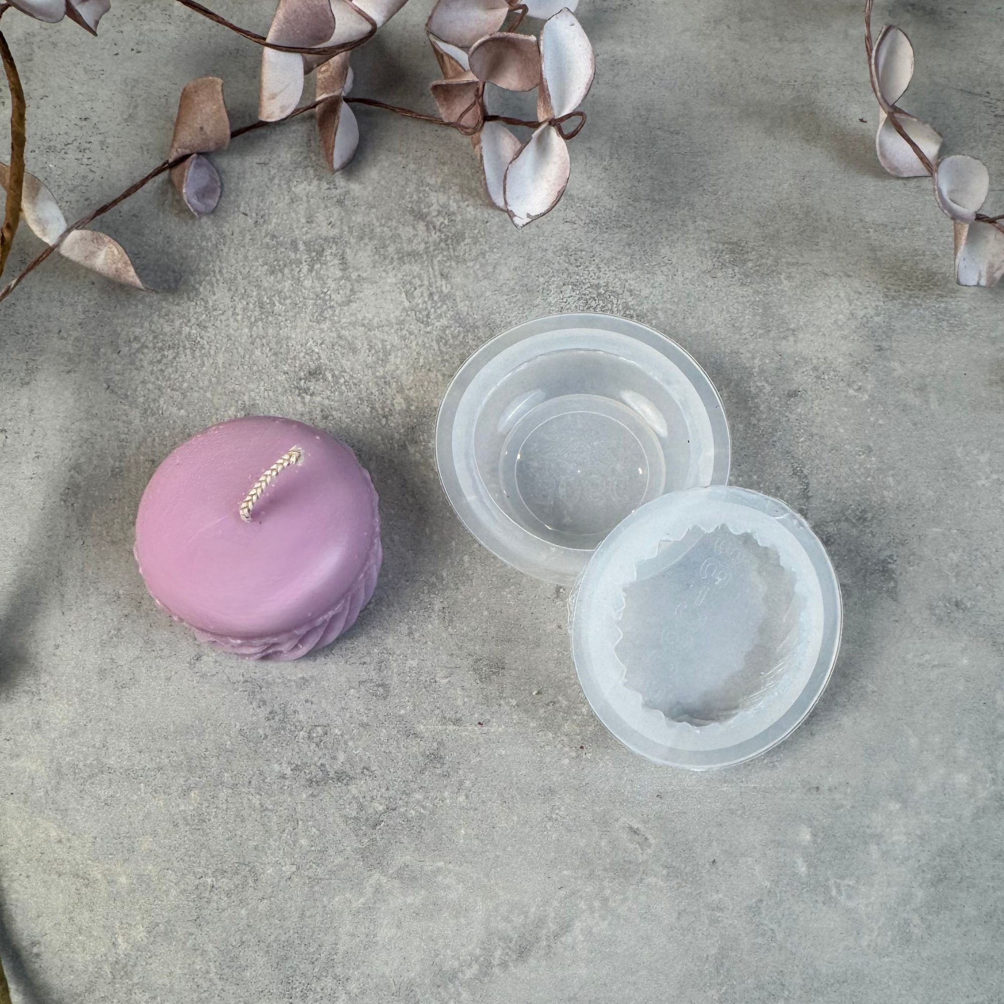 Makron rund - Støbeform