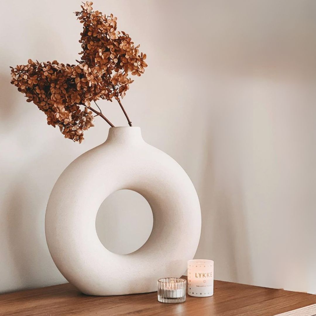 Stor rund vase - støbeform