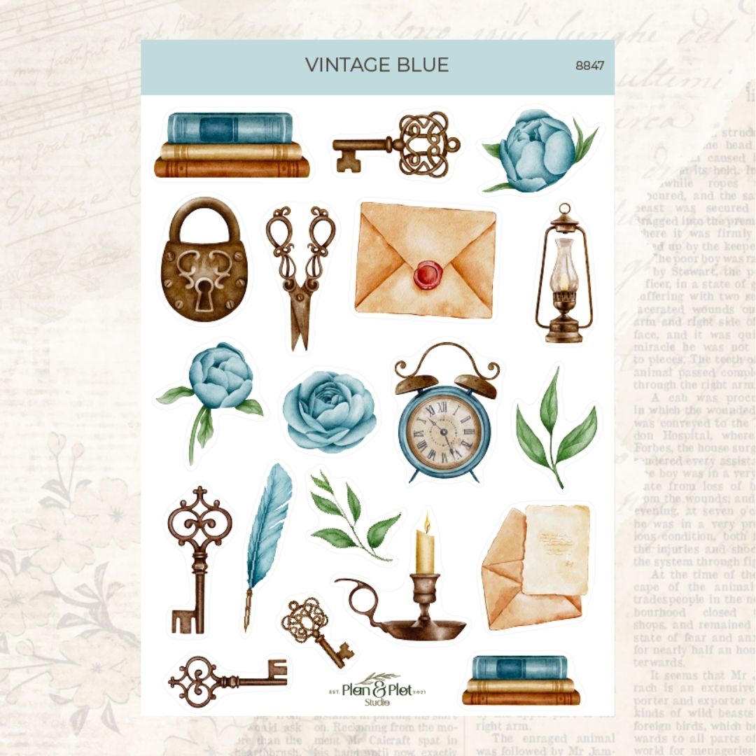 Klistermærke sæt - Vintage Drømme