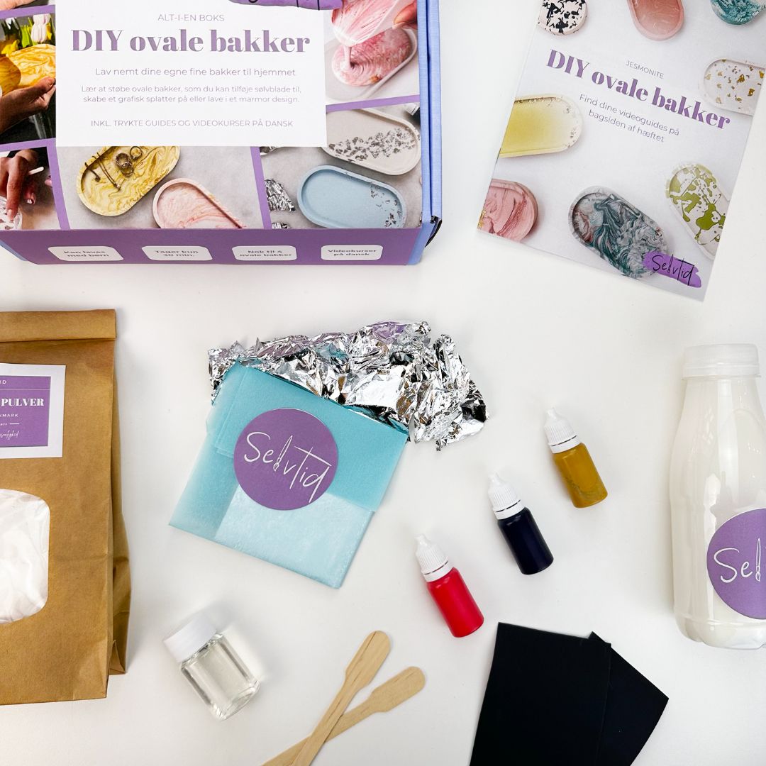 Alle 3 støbe kits - starter kit