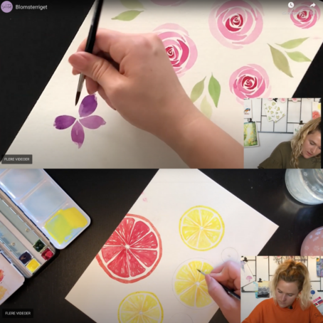 videoguide der lærer dig at male