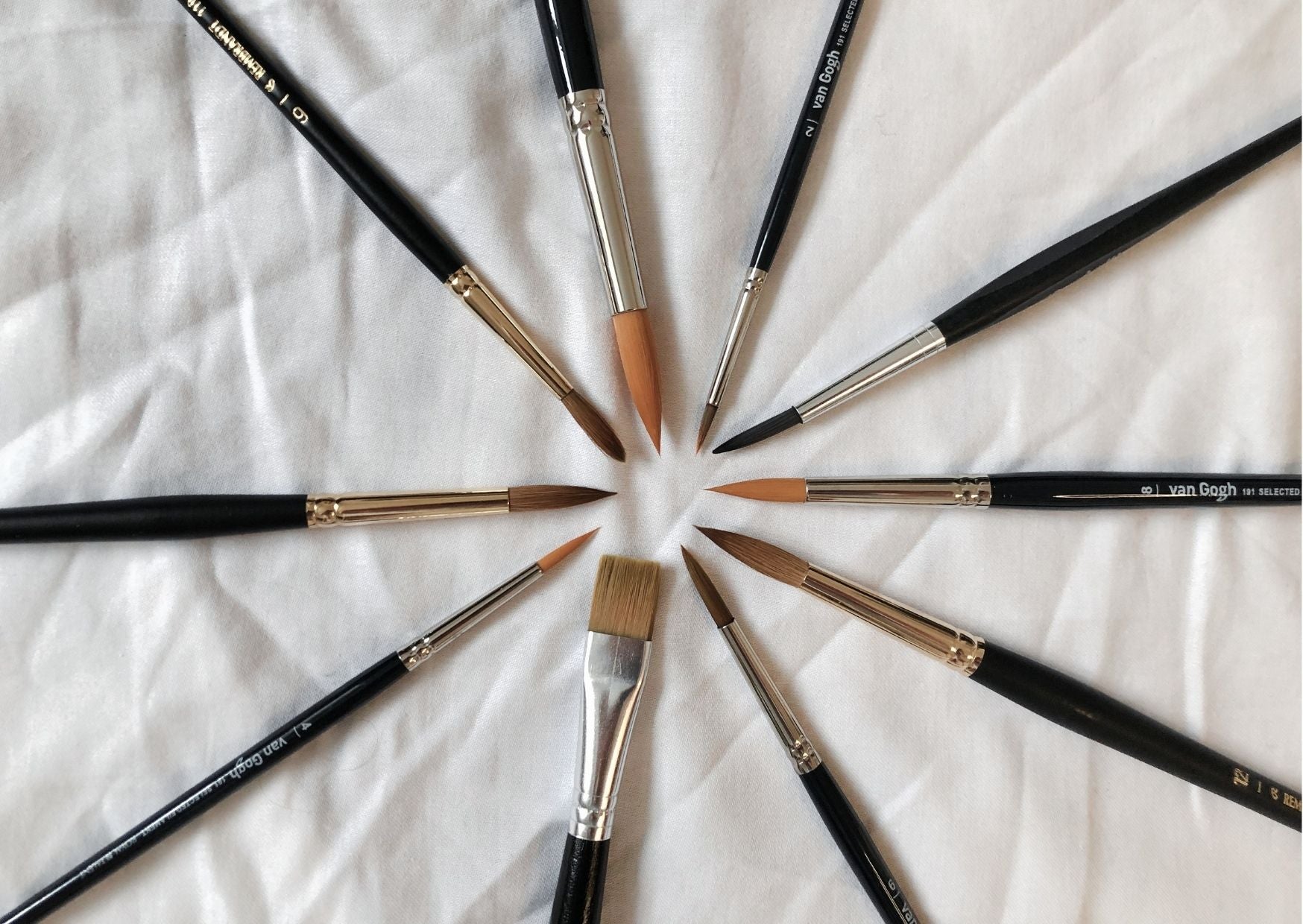 Str. 4 Van Gogh akvarelpensel serie 191