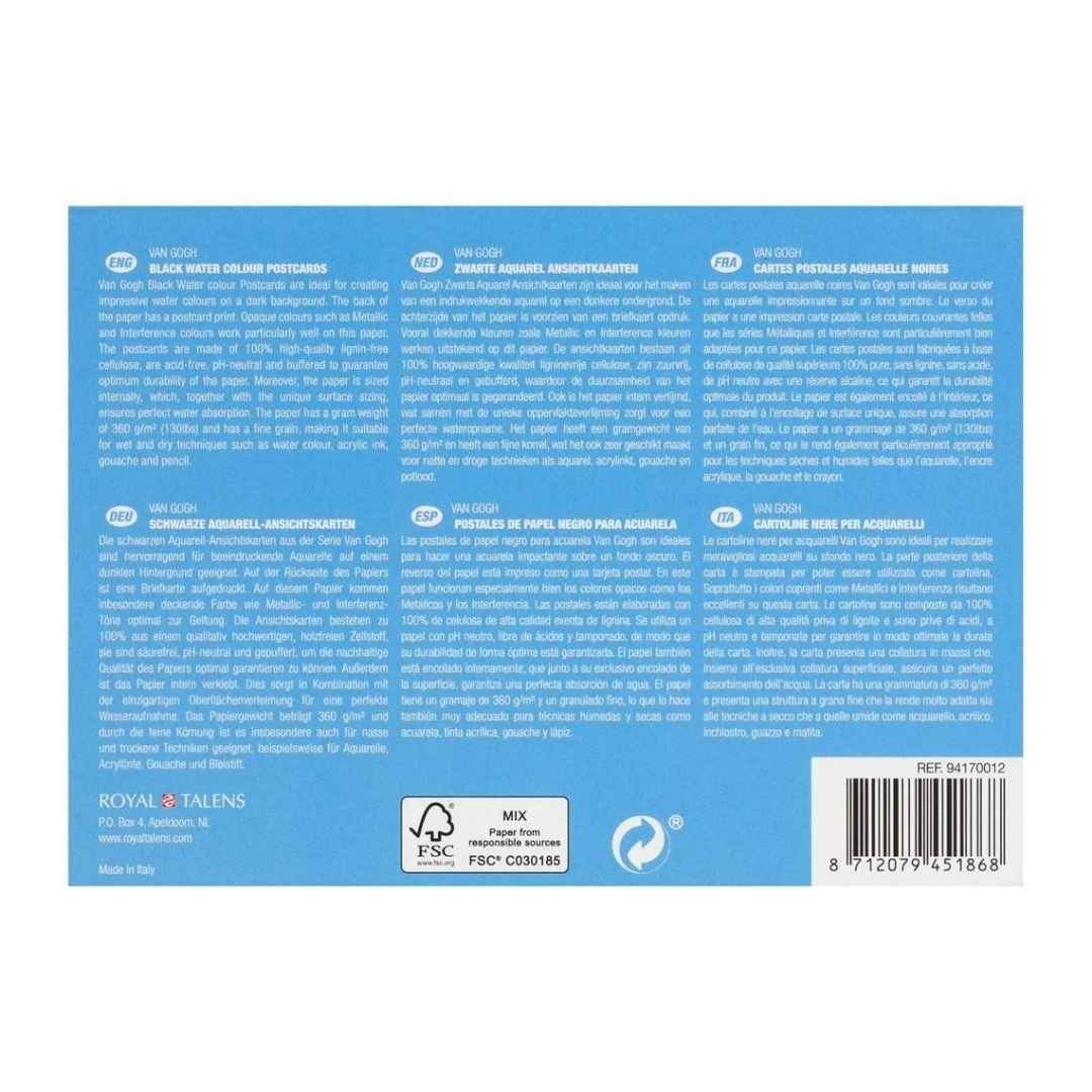 25 sorte postkort, Van Gogh