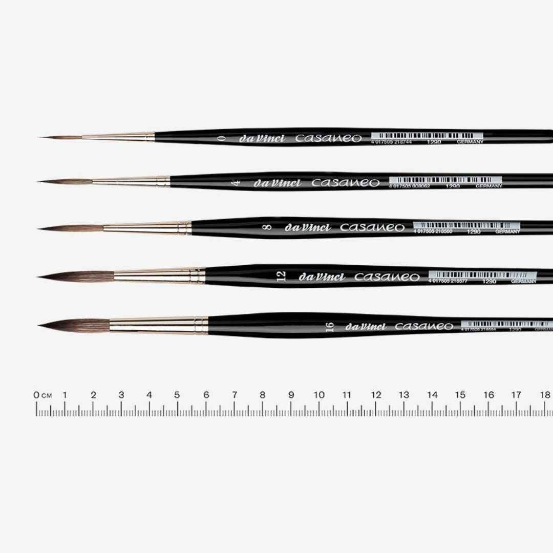 Da vinci, CASANEO rigger pensel, akvarelpensel, str. 4