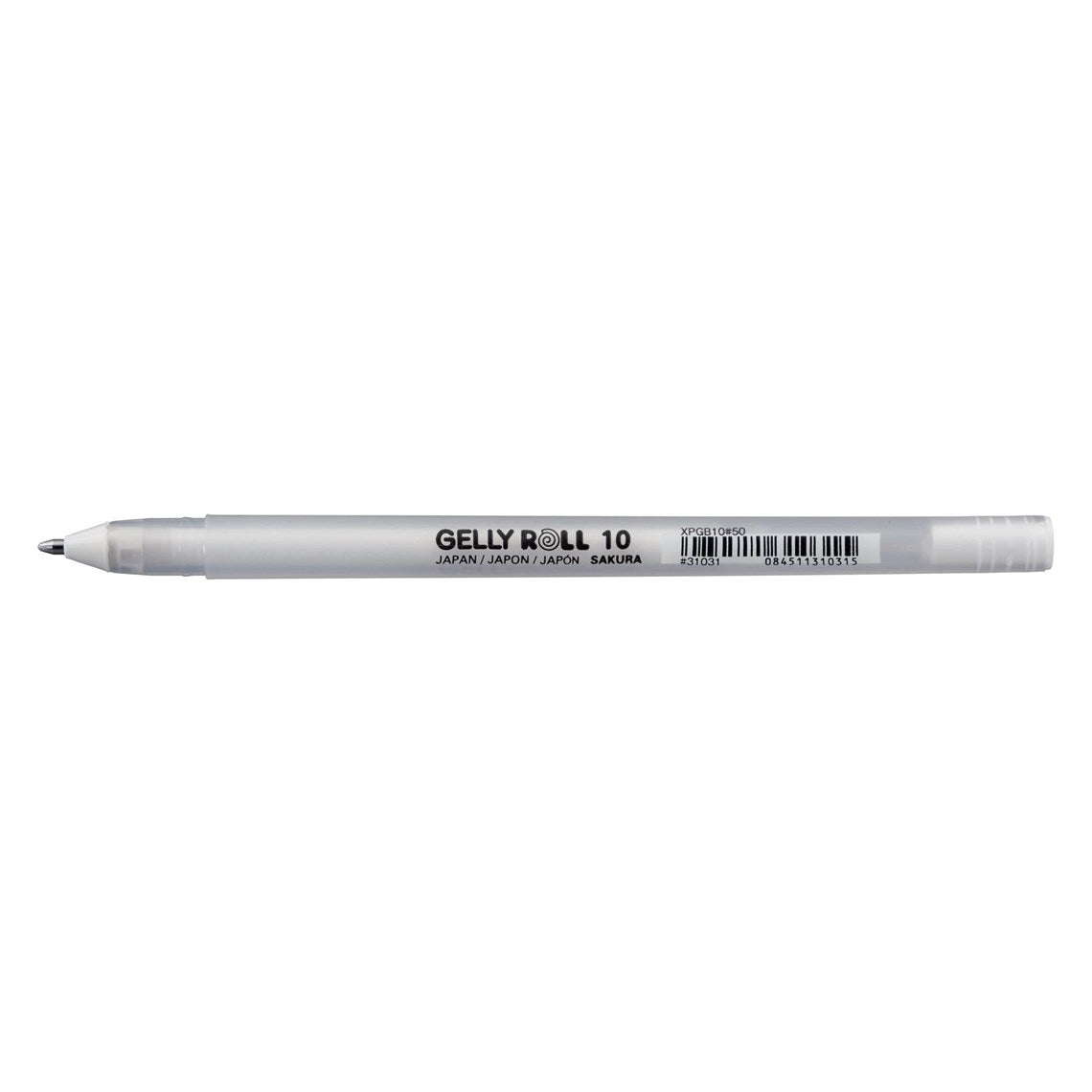 Hvid gelly roll pen 1,0 mm - Sakura