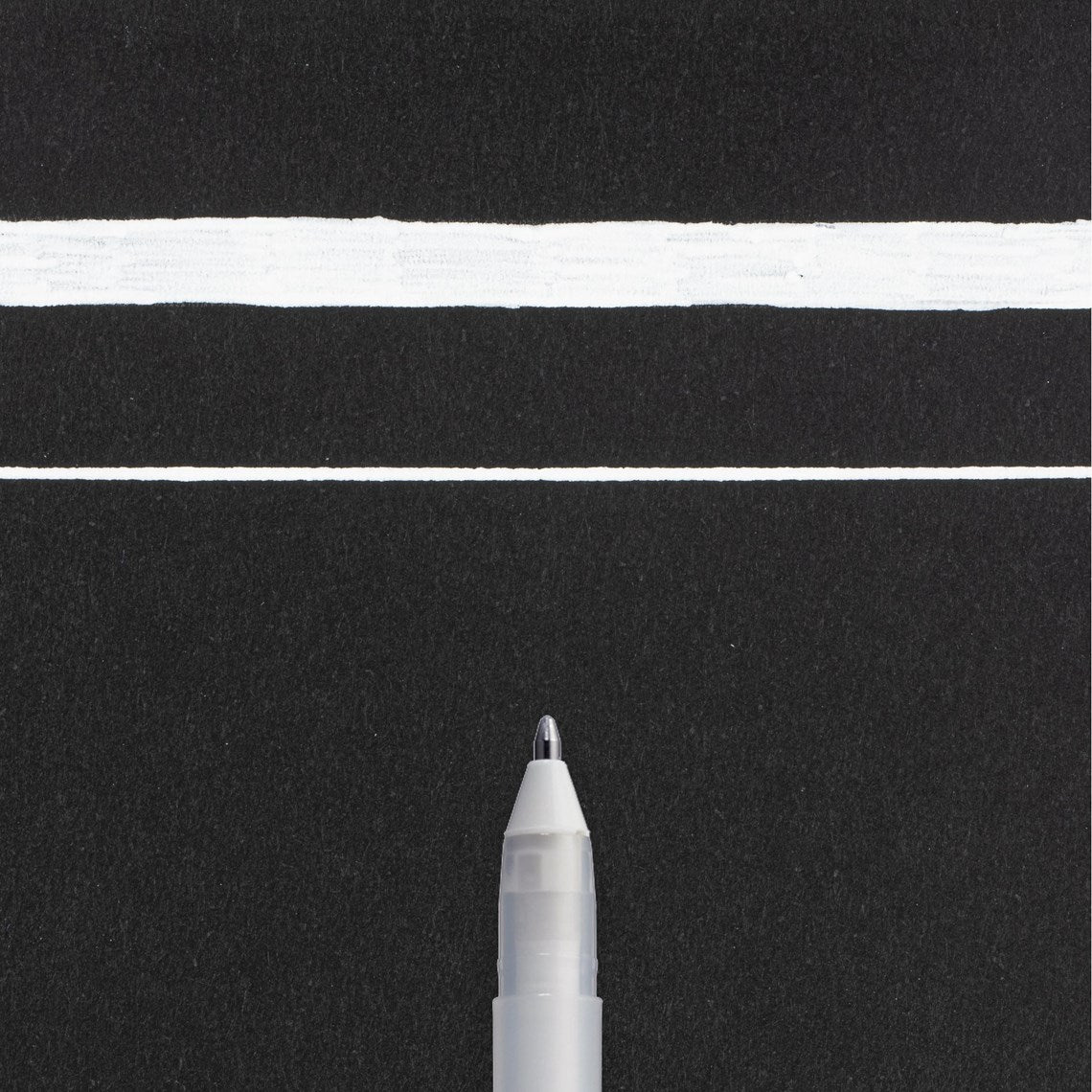 Hvid gelly roll pen  - Sakura