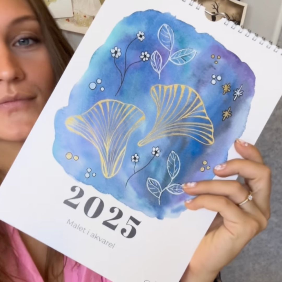 Inspiration til din akvarel kalender