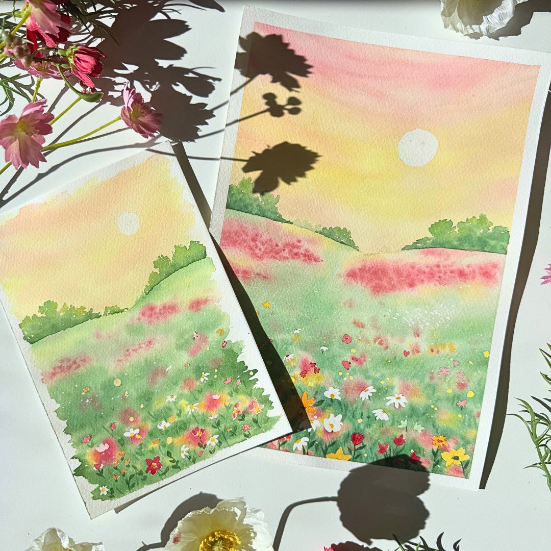 Lær at mal den smukkeste blomstermark