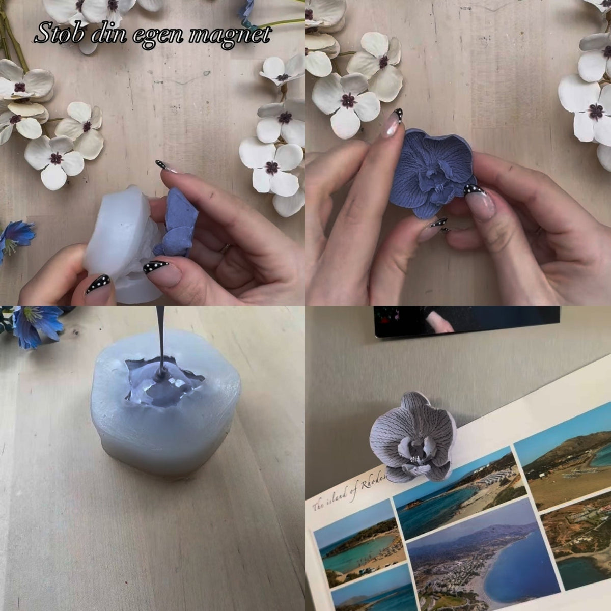Lav dine egne magneter af dine støbninger!