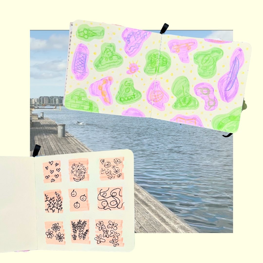 Art journal - Små eventyr & junk journaling