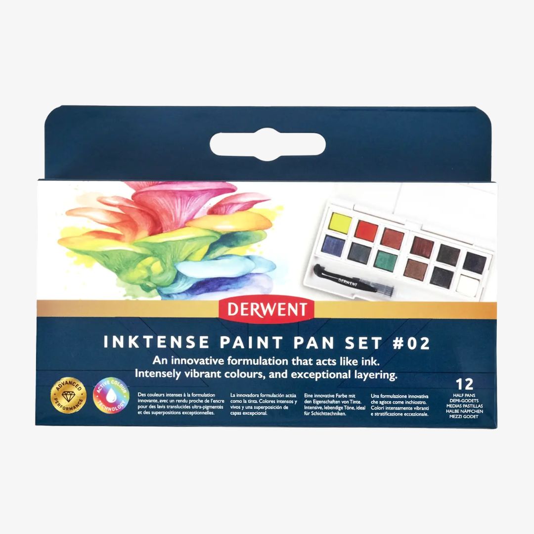 Inktense 12 farver sæt (#02)