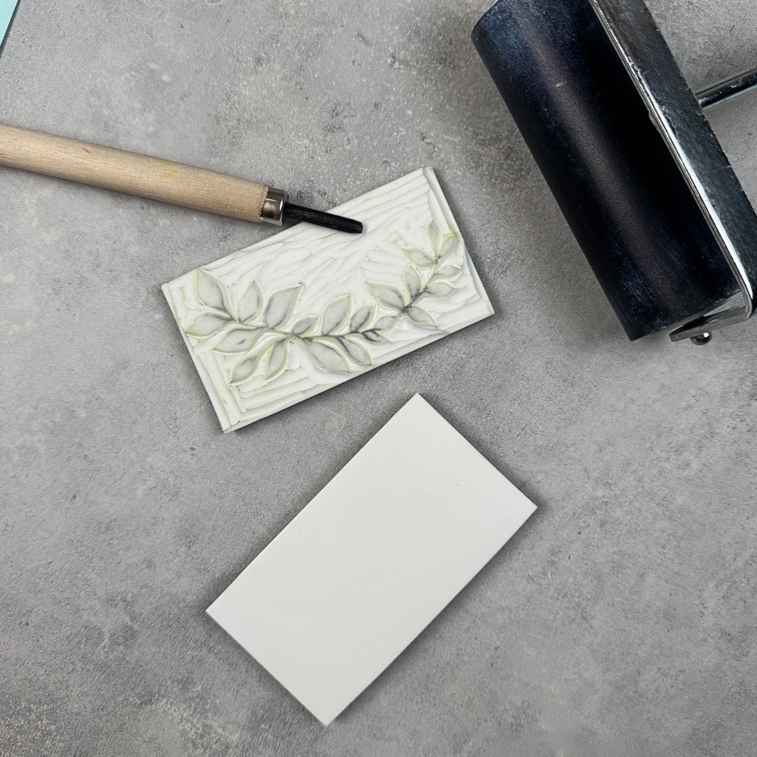 Trykplade til linoleum (stempel)