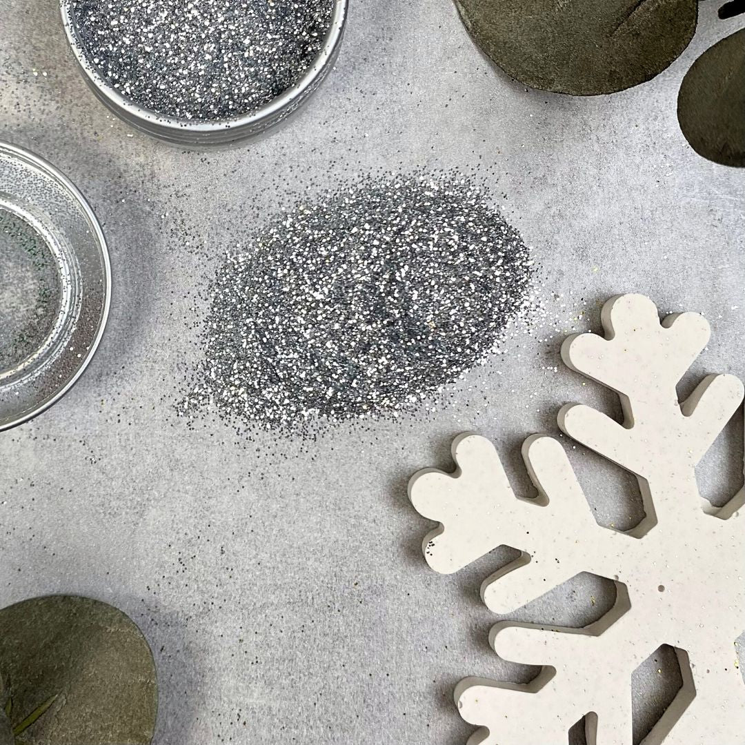 Bio glimmer sølv - 8g