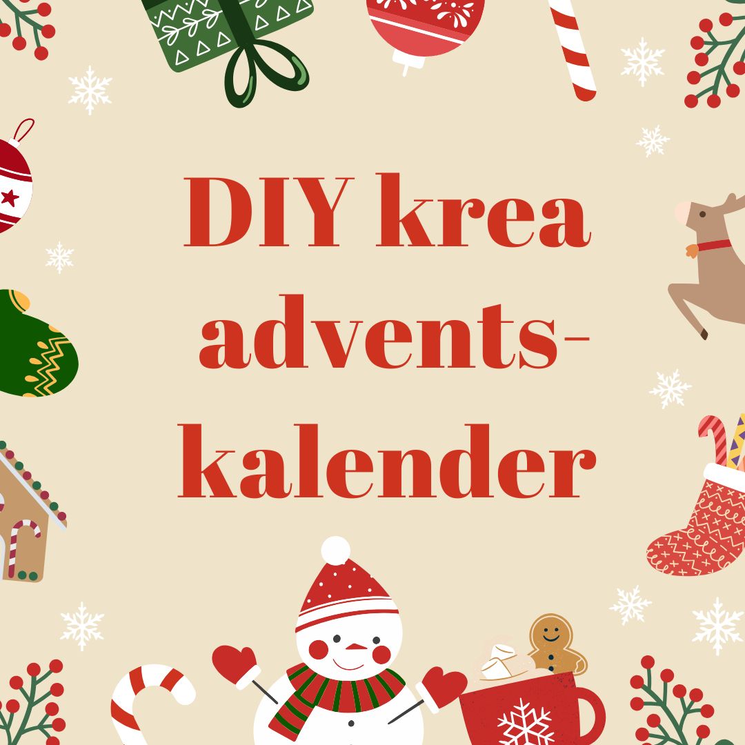 DIY krea adventskalender 2024