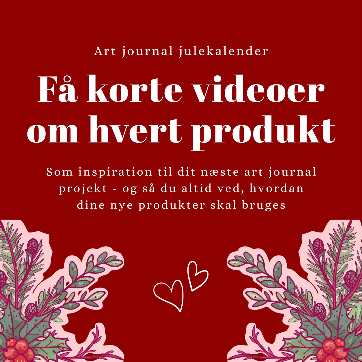 Art journal julekalender (2026)
