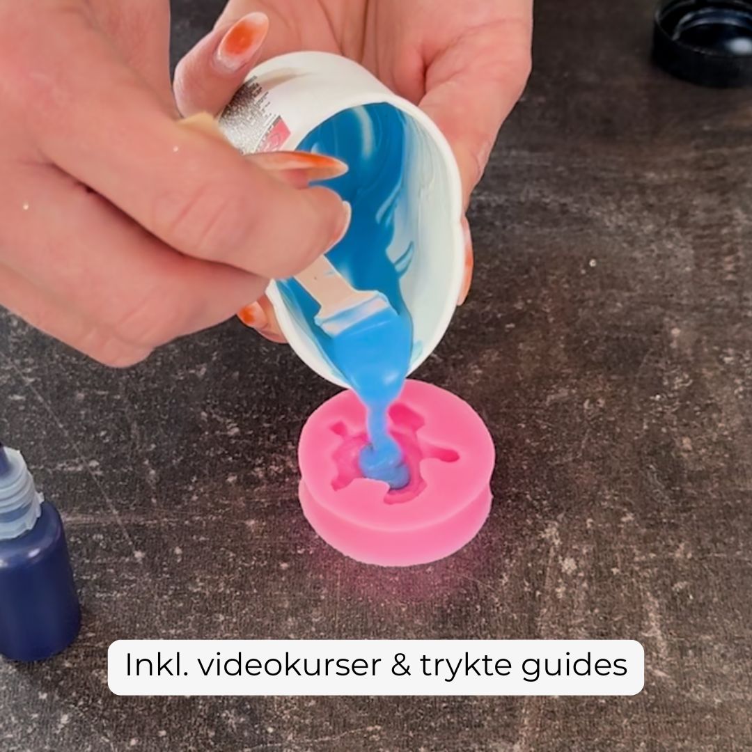 DIY støbe kit - Magneter