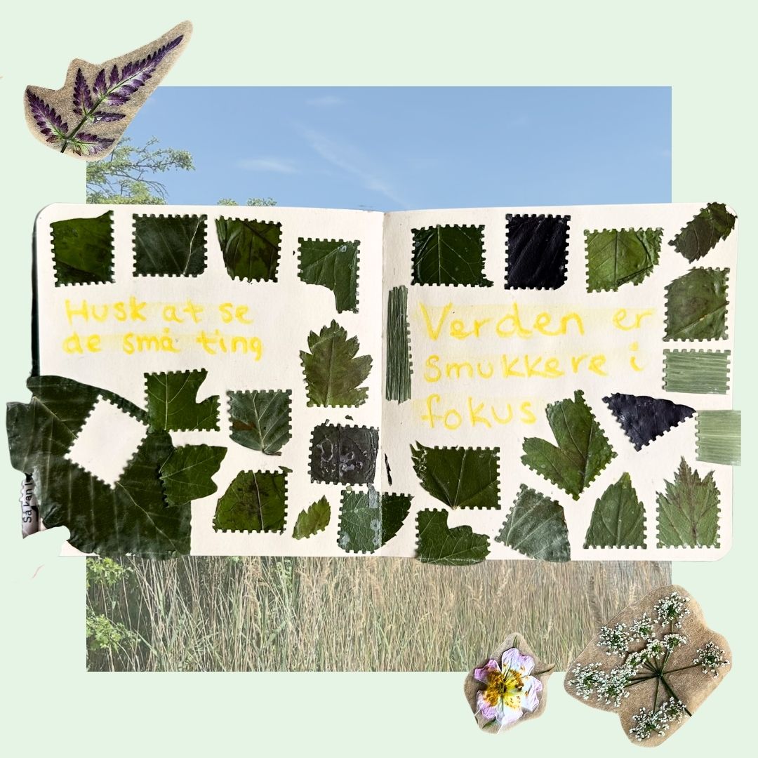 Art journal - Små eventyr & junk journaling