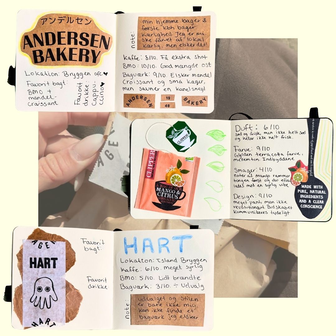 Art journal - Små eventyr & junk journaling