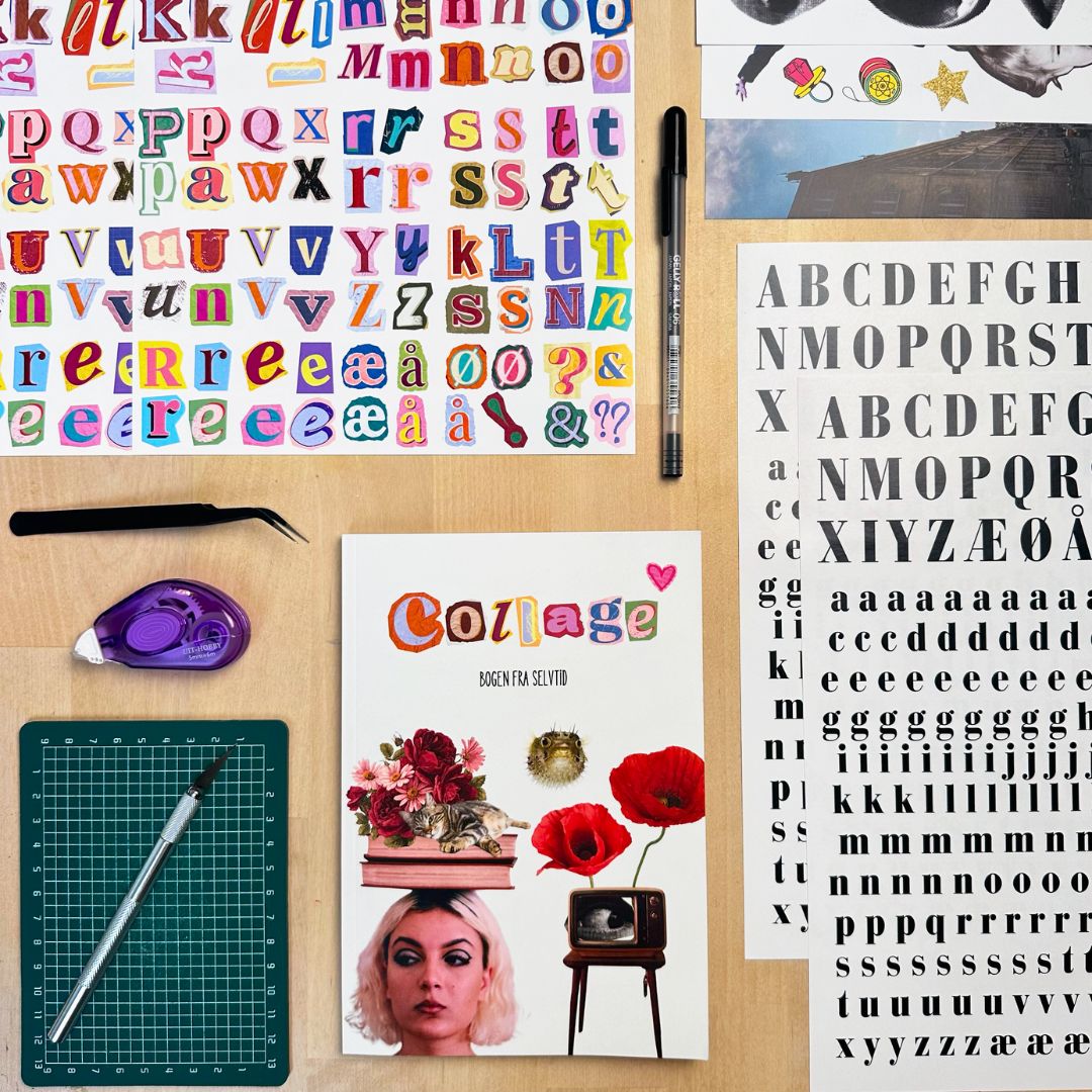 Art journal - Billede collage boksen