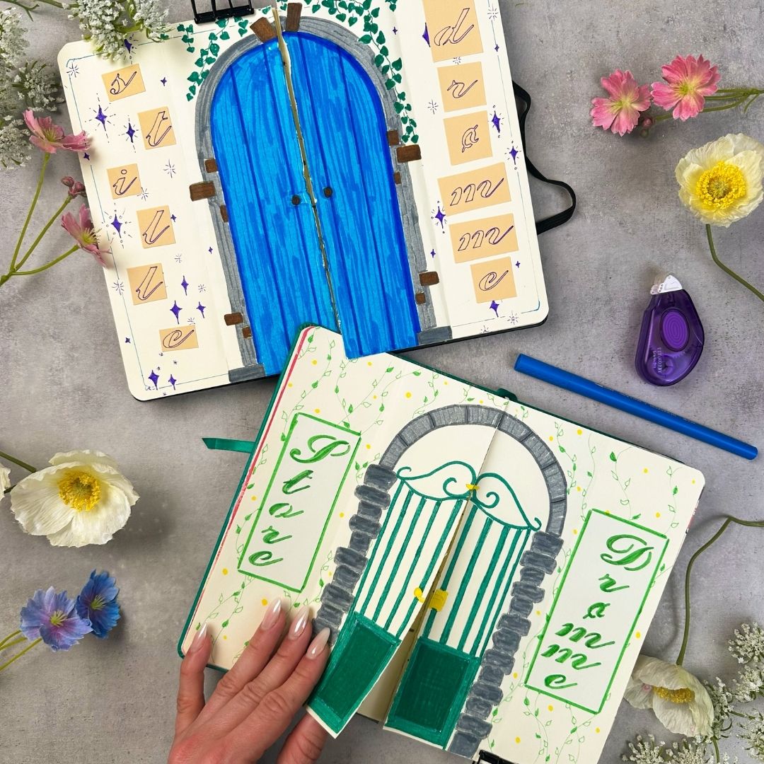 Art journal - kreative planer boksen